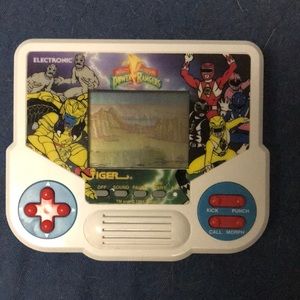 Power Rangers tiger vintage electronic game